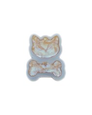 Kedi & Kemik -Hello kitty Reçine Epoksi Kalıp- H4