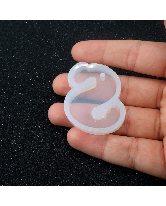 Reçine Epoksi Harf Kalıp - S