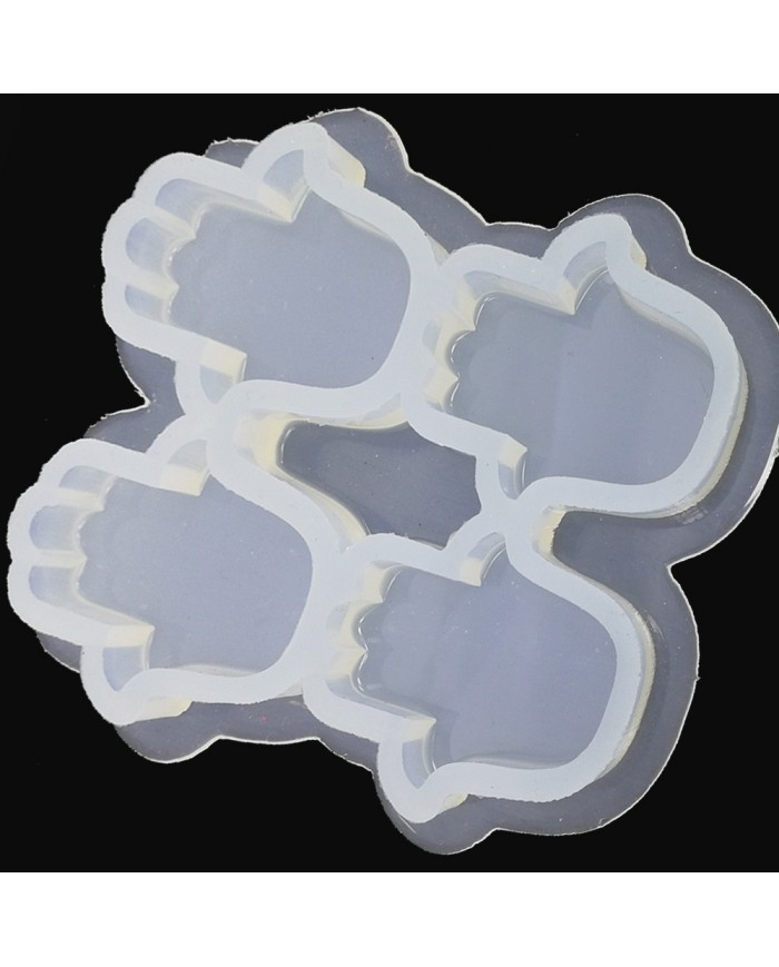 Reçine silikon Kalıbı - Fatma eli Dörtlü- DK4