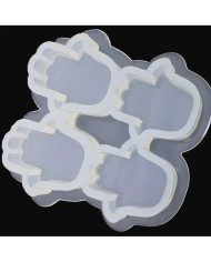 Reçine silikon Kalıbı - Fatma eli Dörtlü- DK4