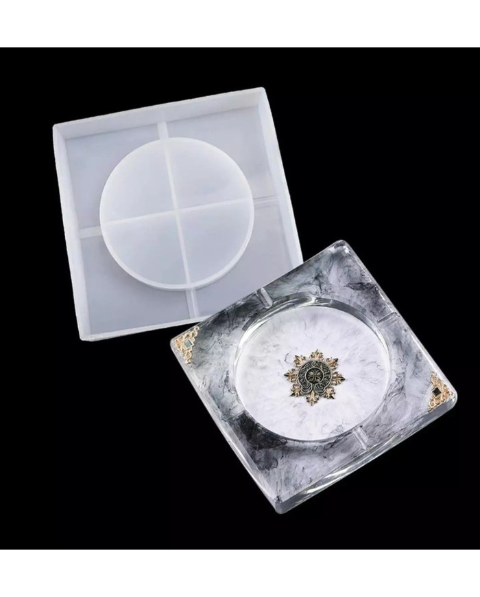 Kare Küllük Reçine Epoksi ve Beton Kalıbı -Kod: 961