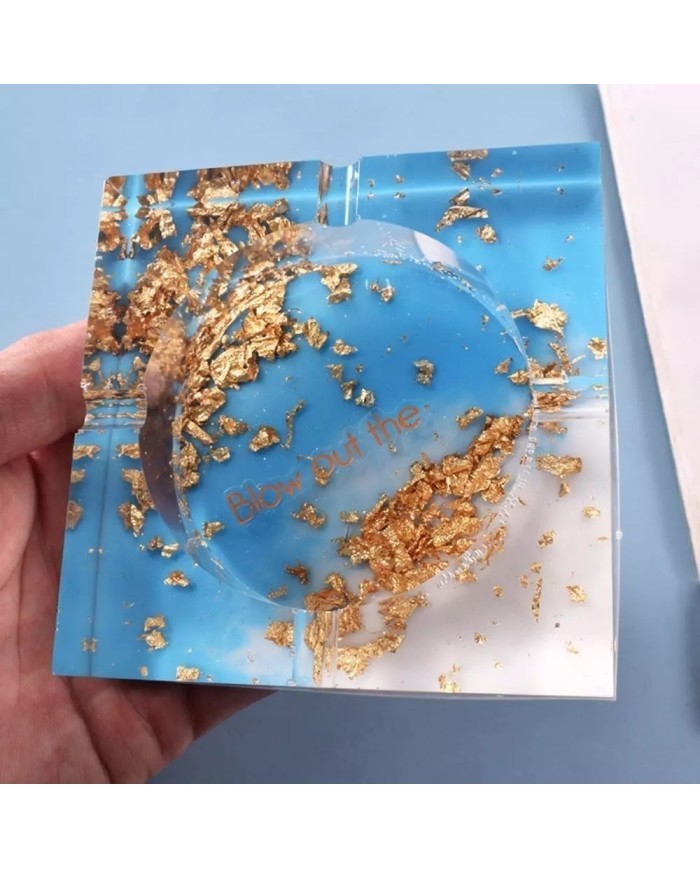 Kare Küllük Reçine Epoksi ve Beton Kalıbı -Kod: 961