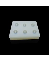 22mm Boncuk Reçine Epoksi  Silikon Kalıp - 690