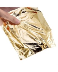 10 Adet Yaprak Varak - Varak Kağıt-Pembe