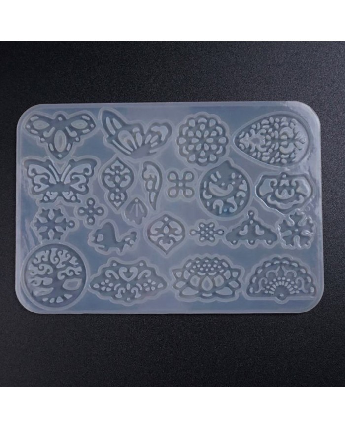 Küpe Reçine Epoksi Kalıp -Kod:911