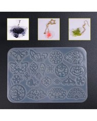 Küpe Reçine Epoksi Kalıp -Kod:911