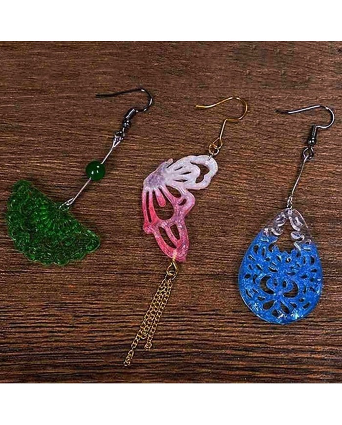 Küpe Reçine Epoksi Kalıp -Kod:911