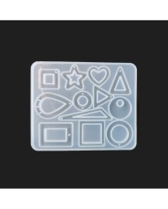 EPOKSİ REÇİNE SİLİKON KALIP - ÇOKLU TAKI KALIBI - 125