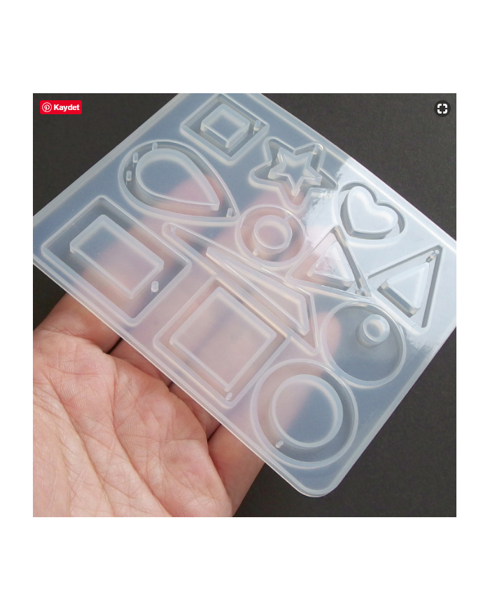 EPOKSİ REÇİNE SİLİKON KALIP - ÇOKLU TAKI KALIBI - 125