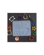 EPOKSİ REÇİNE SİLİKON KALIP - ÇOKLU TAKI KALIBI - 125