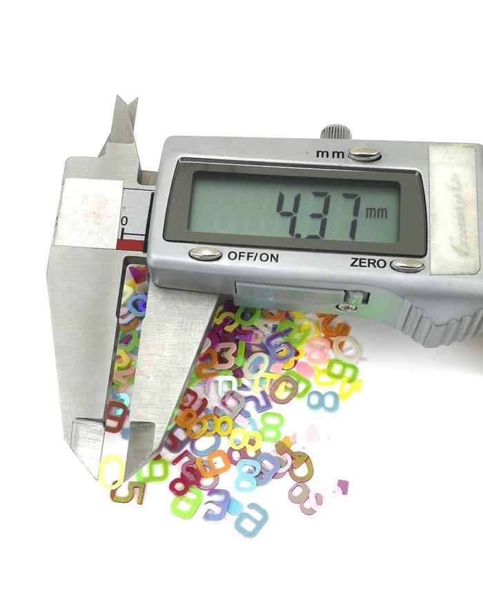 Mini Sayı Karışık Renk Paketi - 5 gr