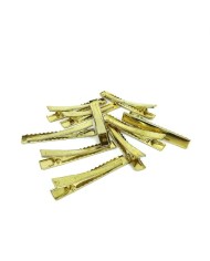 10 adet Reçine Epoksi Takı Kıskacı - Gold