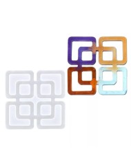 Bardak Altı Desenli Reçine Epoksi Kalıbı -Kod:219