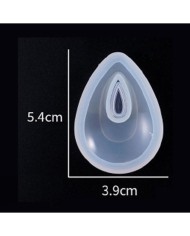 Damla Küpe Kolye Reçine Epoksi Kalıp -Kod:78