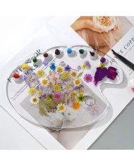 Boya Paleti Reçine Epoksi ve Beton Kalıbı -Kod:972