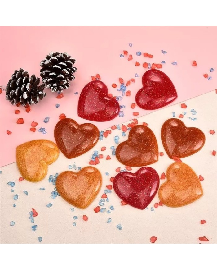 Çoklu Kalp Reçine Epoksi ve Sabun Kalıbı -Kod:275