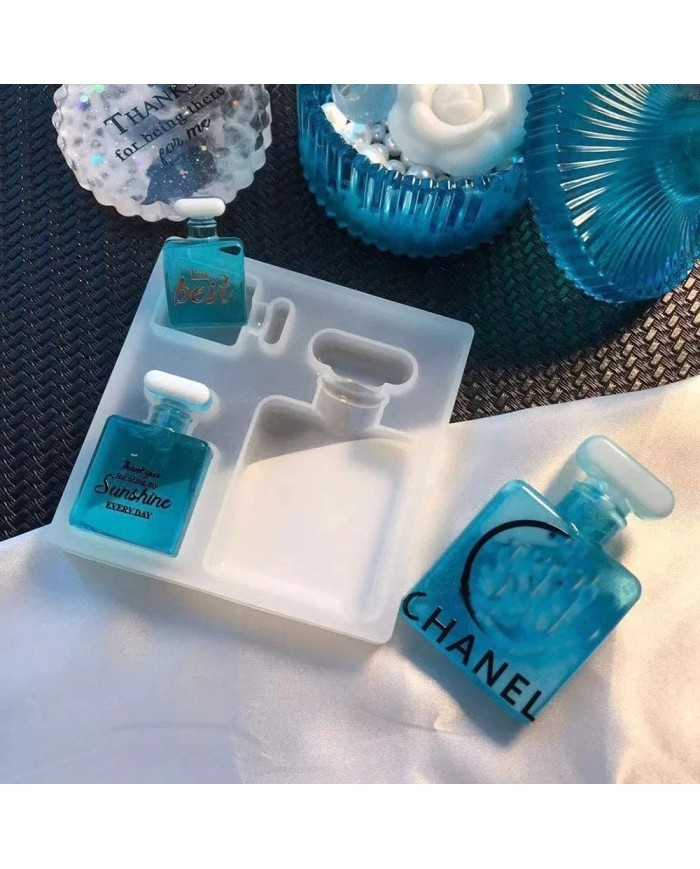 Parfüm Şişesi Reçine Epoksi Kalıbı -Kod:129