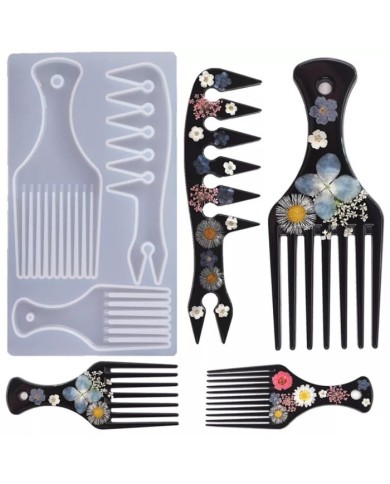 Resin Epoxy Mold Comb - Code: 912