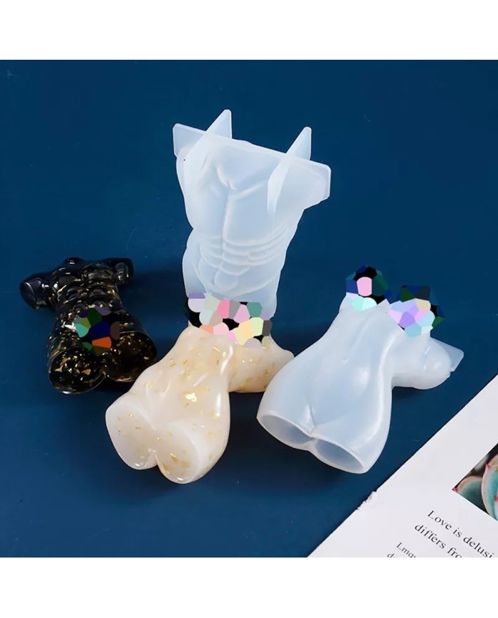 Kadın Vucudu Reçine Epoksi,Sabun ve Mum Kalıbı -Kod:984