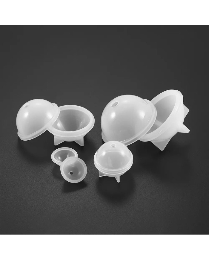 Küre Reçine Epoksi ve Mum Kalıbı - 10 cm -Kod:975