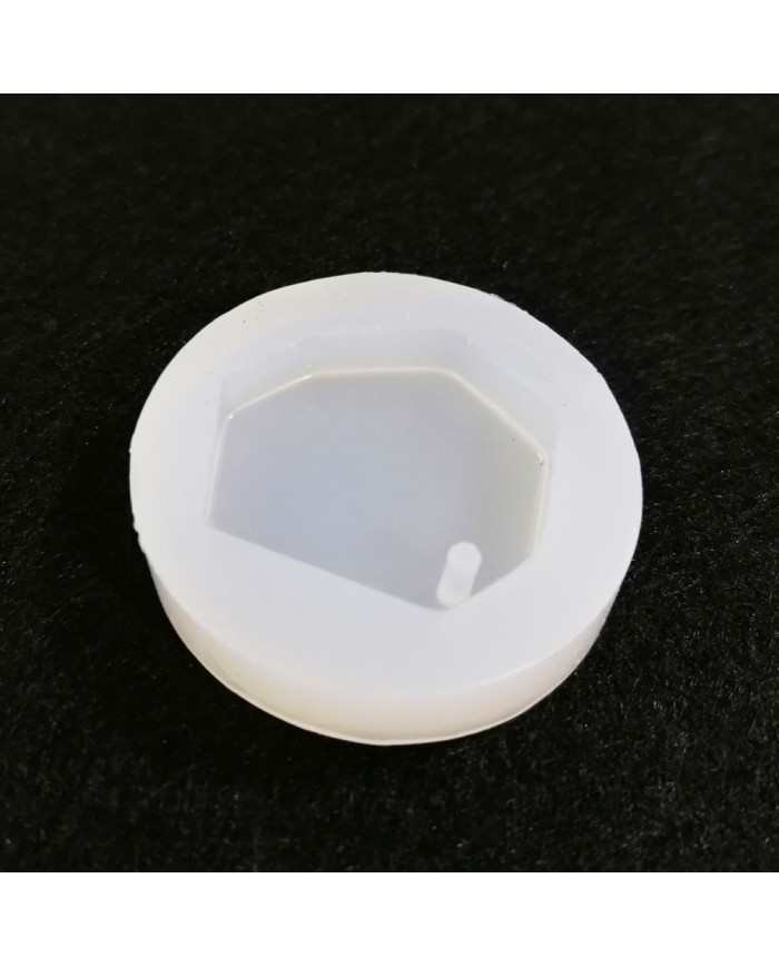 5 Adet Delikli Kolye - Reçine Epoksi Kalıp - E1