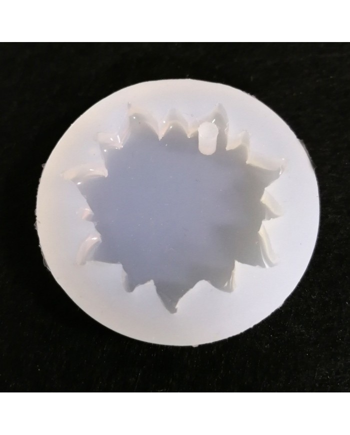 5 Adet Delikli Yaprak - Reçine Epoksi Kalıp - E2