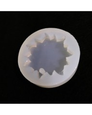 5 Adet Delikli Yaprak - Reçine Epoksi Kalıp - E2