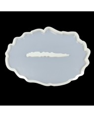 5 adet - Dalgalı Tepsi - Reçine Epoksi Kalıp - T10