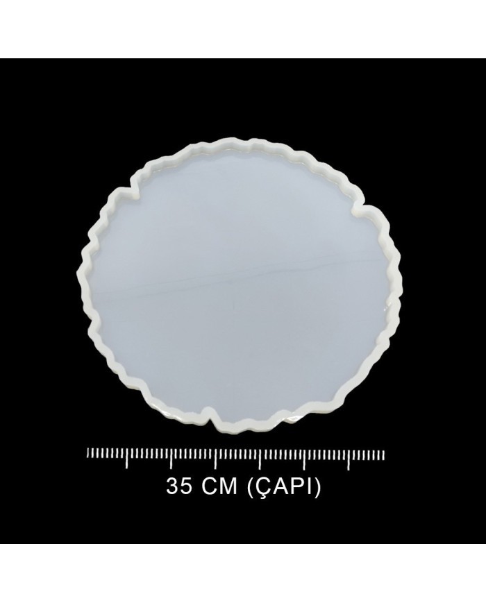 5 Adet Tepsi Güneş 2 - Reçine Epoksi Kalıp - T5