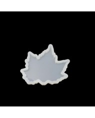 5 ADET Yaprak Bardak Altı - Reçine Epoksi Kalıp - B13