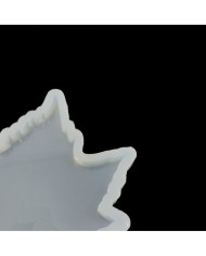 5 ADET Yaprak Bardak Altı - Reçine Epoksi Kalıp - B13