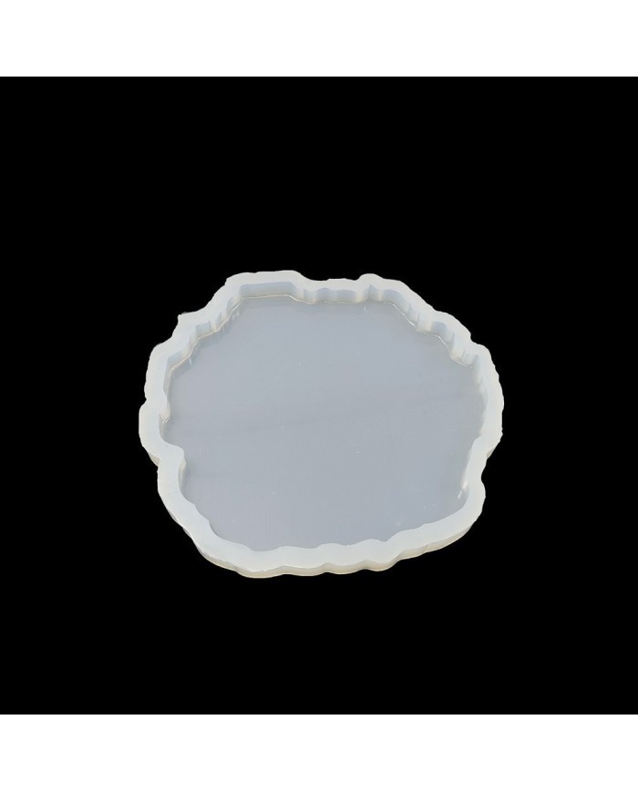 5 ADET Yuvarlak Bardak Altı - Reçine Epoksi Kalıp - B11