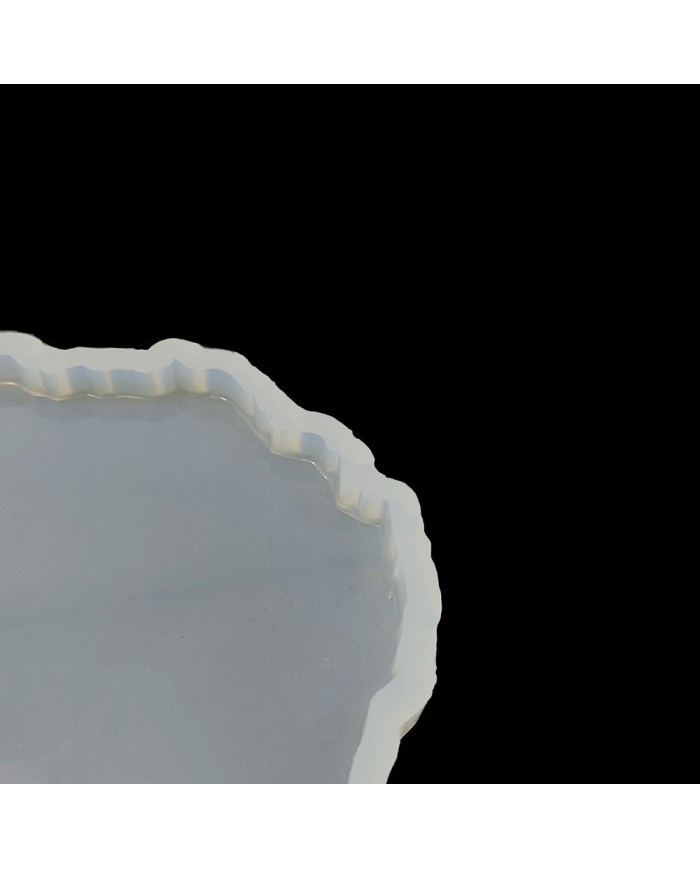 5 ADET Yuvarlak Bardak Altı - Reçine Epoksi Kalıp - B11