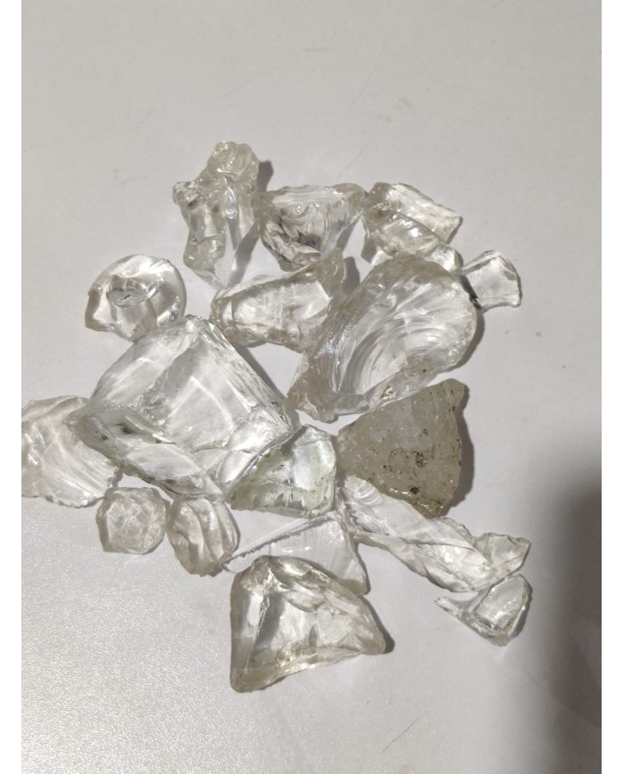 Doğal İşlenmemiş Cam Parçaları 250 gr