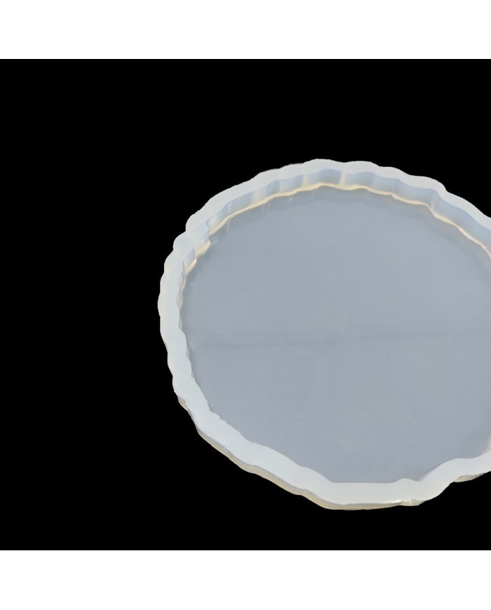 5 Adet Bardak Altı Reçine Epoksi Kalıp - Yuvarlak - B9