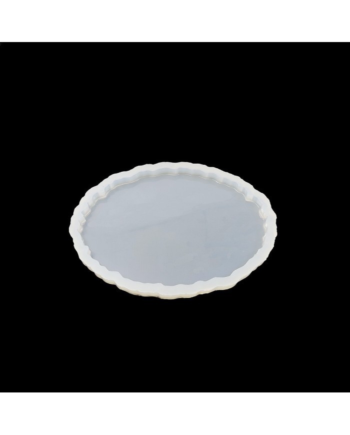 5 Adet Bardak Altı Reçine Epoksi Kalıp - Oval - B5