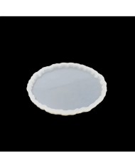5 Adet Bardak Altı Reçine Epoksi Kalıp - Oval - B5