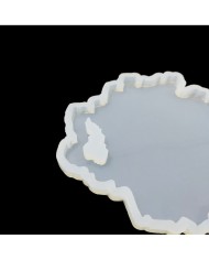 5 ADET Kulplu Bardak Altı - Reçine Epoksi Kalıp - B3