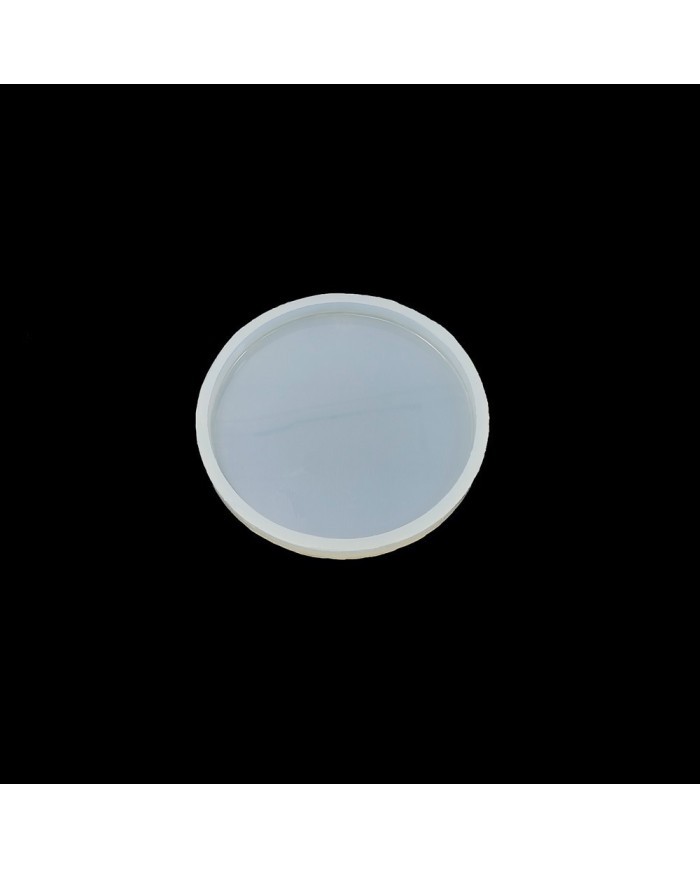 5 Adet Yuvarlak Bardak Altı - Reçine Epoksi Kalıp - B2