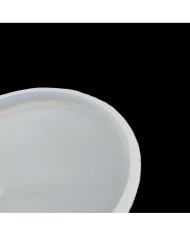 5 Adet Yuvarlak Bardak Altı - Reçine Epoksi Kalıp - B2