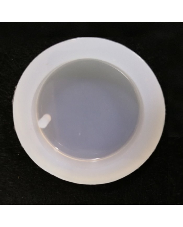 5 Adet Delikli Yuvarlak - Reçine Epoksi Kalıp - E4