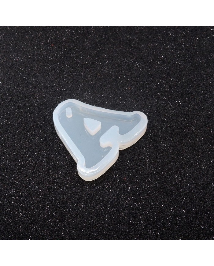 5 Adet - Reçine Epoksi Harf Kalıp -  A