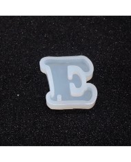 5 Adet Reçine Epoksi Harf Kalıp - E