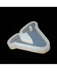 5 Adet Reçine Epoksi Harf Kalıp - V