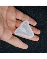 5 Adet Reçine Epoksi Harf Kalıp - V