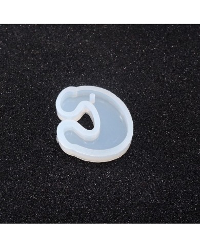 5 Adet Reçine Epoksi Harf Kalıp - C