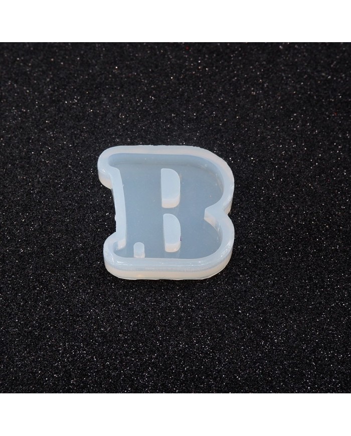 5 Adet Reçine Epoksi Harf Kalıp -  B