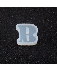 5 Adet Reçine Epoksi Harf Kalıp -  B