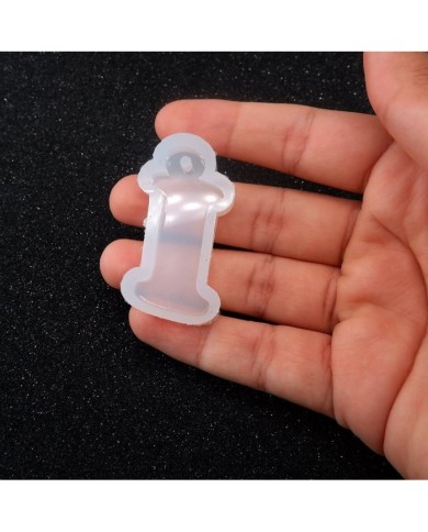 5 Adet Reçine Epoksi Harf Kalıp -  İ