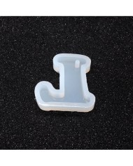 5 Adet Reçine Epoksi Harf Kalıp - L